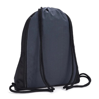 kopen Custom Logo Polyester Drawstring Custom Travel Backpack Met Zipper Sluiting online manufacture