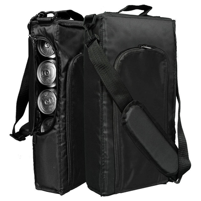kopen Waterdichte geïsoleerde wijnkoeler tas Custom Logo Draagbare zachte 6 blikjes Golf 6.3x3x16 inch online manufacture