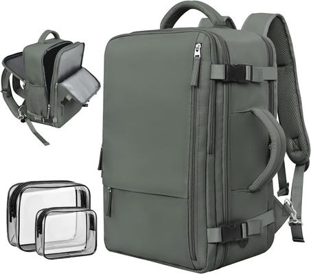 kopen Casual Carry On Bagage Bag Olijfolie Groen Duffel Reistas Met USB-oplaadpoort online manufacture