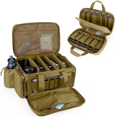 kopen Pistool Handpistool Kleine aangepaste pistool zak waterdicht khaki tijdschrift opslag 16x12x9 