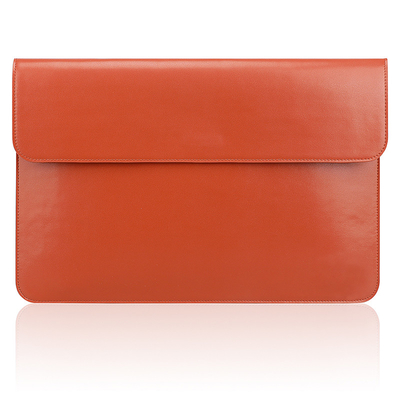 kopen Vrouwen Business Custom Laptop Tassen Voor Macbook Pro 13 13,3 Inch Computer Sleeve Lederen Envelope Flap online manufacture