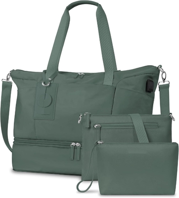 kopen Uitbreidbare Carry On Tote Weekender Gym Duffle Custom met schoenvak en natte zak online manufacture