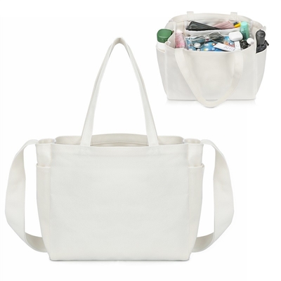 kopen Opvouwbare boodschappen doek herbruikbare winkeltas met lange handgreep 4.4x6.7x11