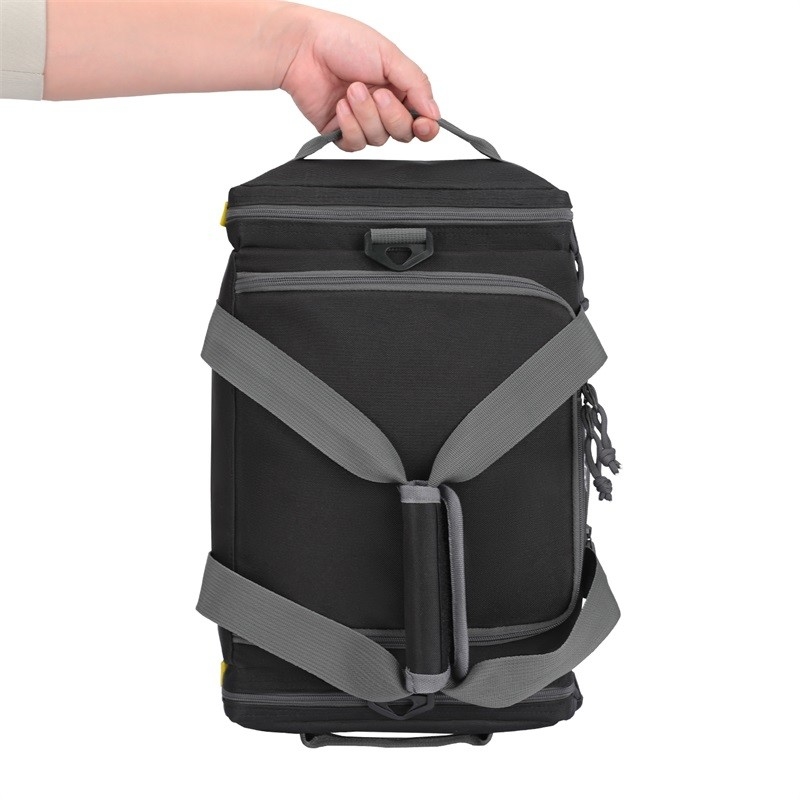 Eenvoudige schouder zware reis duffel tas dragen op 22 x 14 x 9 37x24x14cm