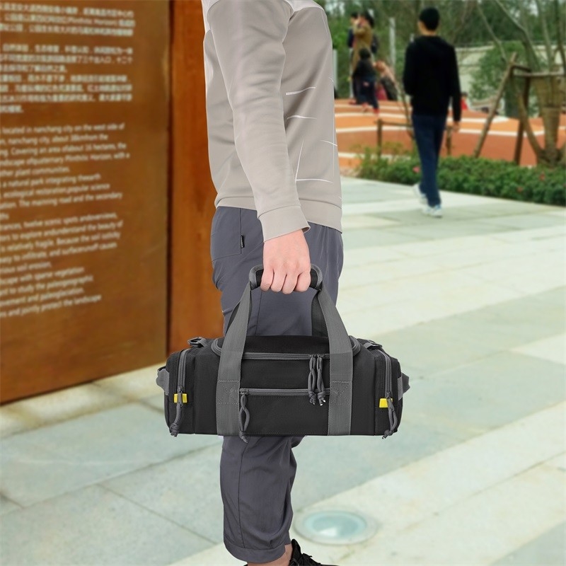 Eenvoudige schouder zware reis duffel tas dragen op 22 x 14 x 9 37x24x14cm