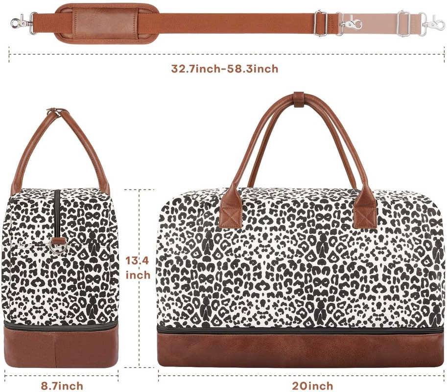 Gym Yoga Duffel Bag met bagage mouw schoenen Workout Fitness 18,9 x 9,8 X 10,2 