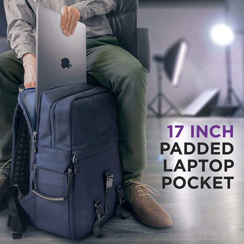 Heavy Duty Water Resistant Grote Laptop En DSLR Camera Custom Travel Backpack Met Tripod Houder