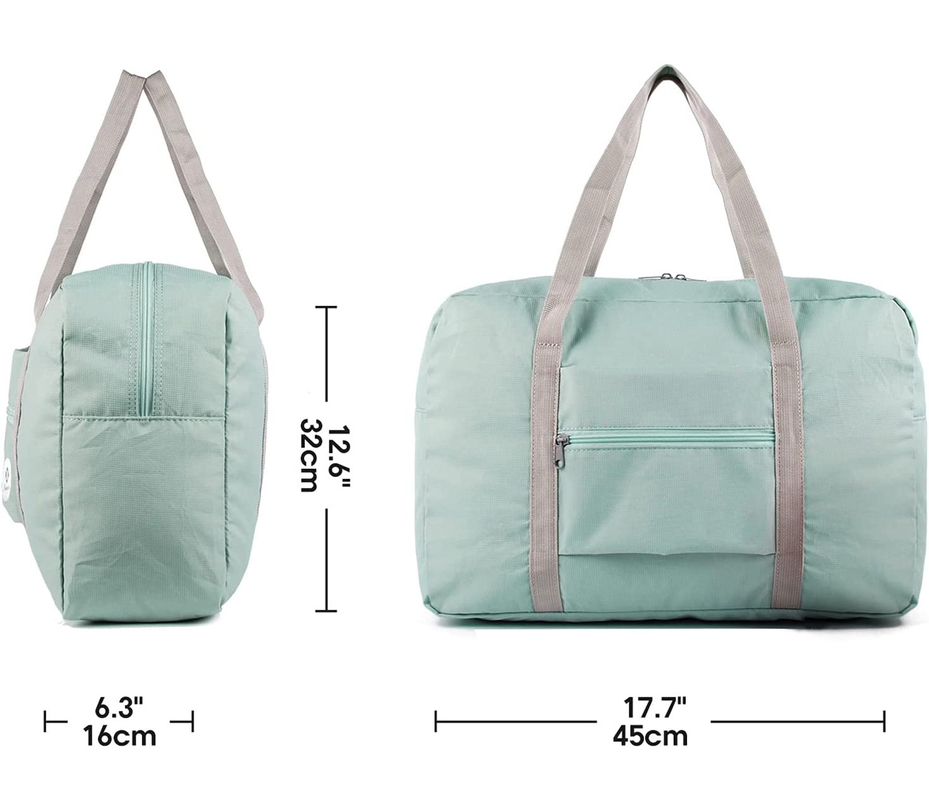 Xl 100l vouwbare custom reistas voor bagage gym sport grote 18x13x6.3