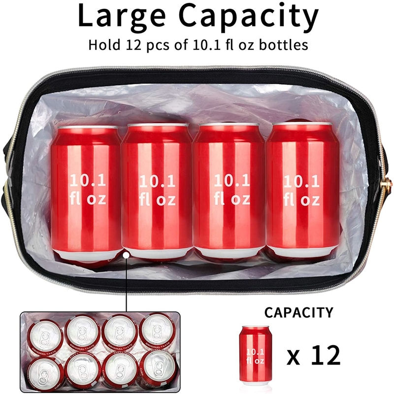 12 Pack 6 Pack Custom Geïsoleerde Koeltas Voor Borstmelk Lunch Dagelijks 11x6x10