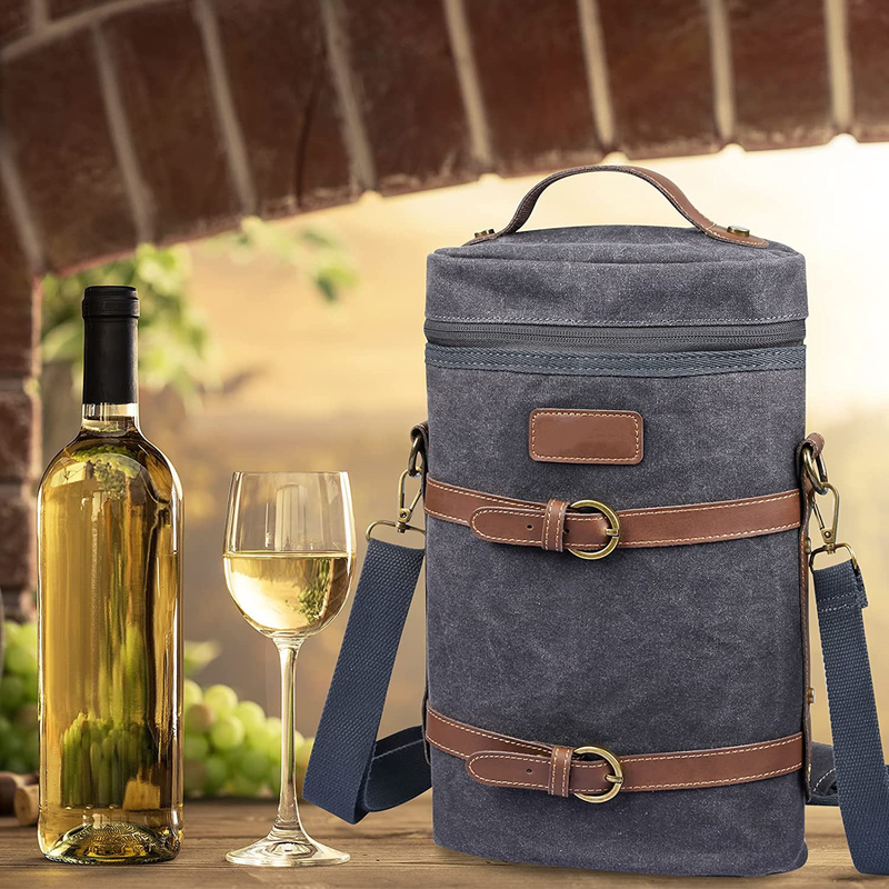 Flexible Picnic Wine Heavy Duty Custom Geïsoleerde Koeler Bag Divider Pad Waterfles 8x3x13