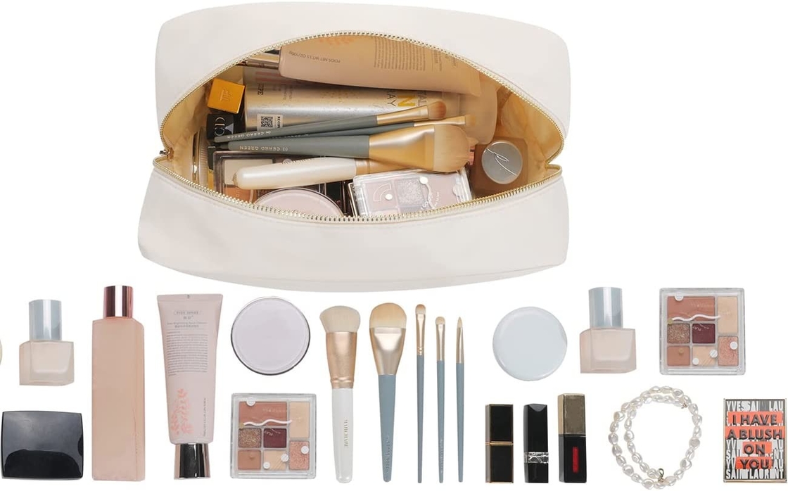 Waterdichte supergrote make-up tas, reis cosmetische tas voor vrouwen
