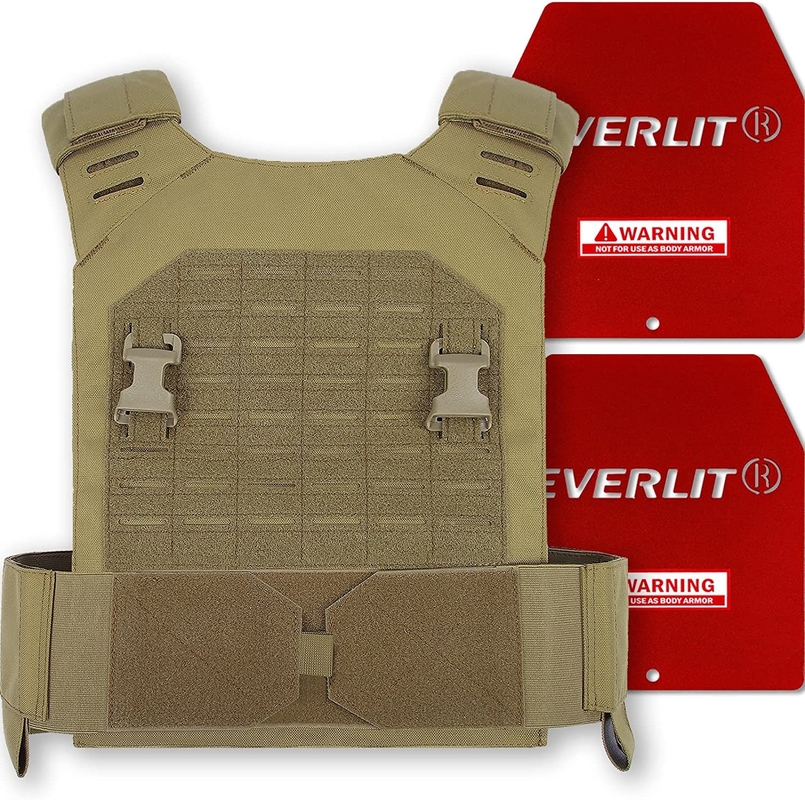 1000D Nylon Cordura Coyote Bruin Krachttraining Gewichte vest Workout 11x14