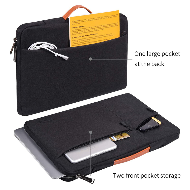 Hand Canvas Business Custom Laptop Tassen Tote Portemonnee 10 inch 11,6 inch 21 inch 22 inch