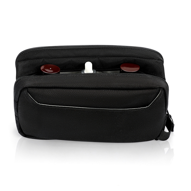 Reizing Custom Toiletry Bag Organisator Bag Eco Friendly Hanging Cosmetic Organizer 3 lagen