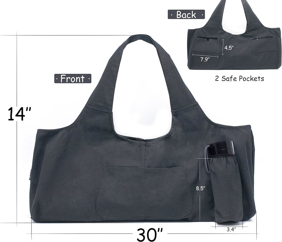 Duurzame grote aanpasbare duffelzakken van 13,6 oz met multifunctionele opslagzakken