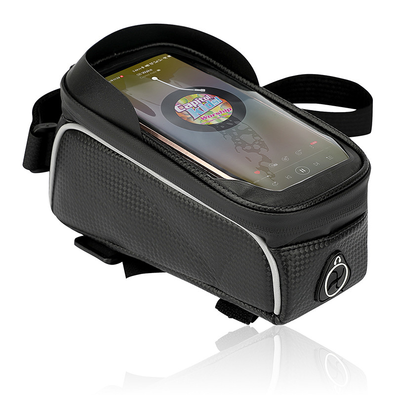 OEM of ODM waterdichte fiets telefoonzak Voorkoepel Fietszak zak 8x3x5 