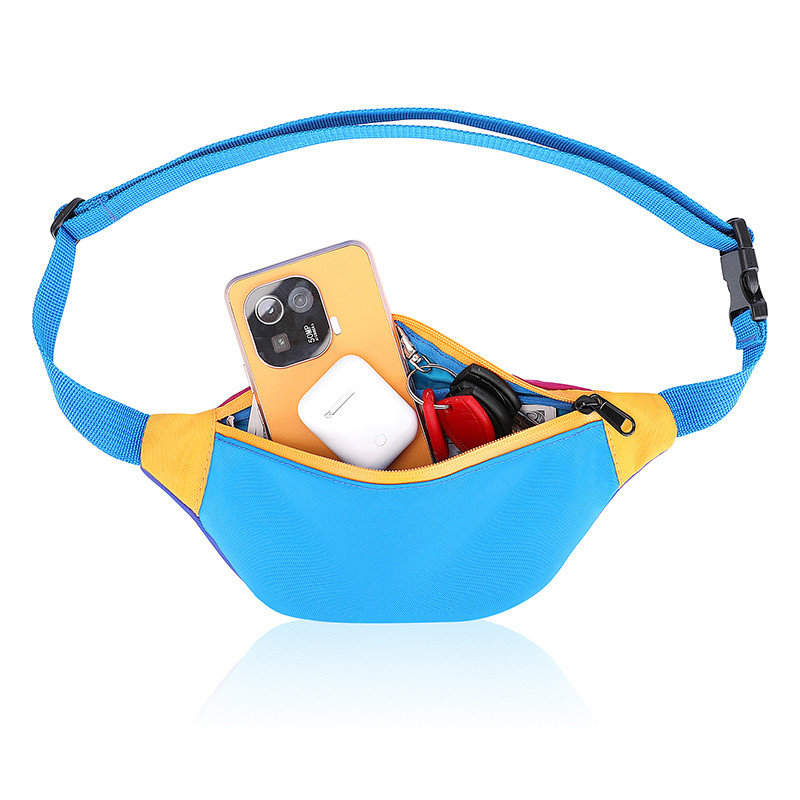 Riem Sling Waist Bag Vrouwen Nylon Fanny Pack 420D 11X2.3X4.3 inch