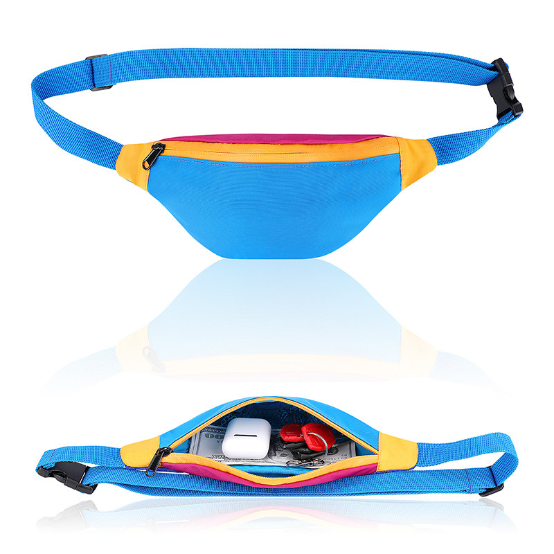 Riem Sling Waist Bag Vrouwen Nylon Fanny Pack 420D 11X2.3X4.3 inch