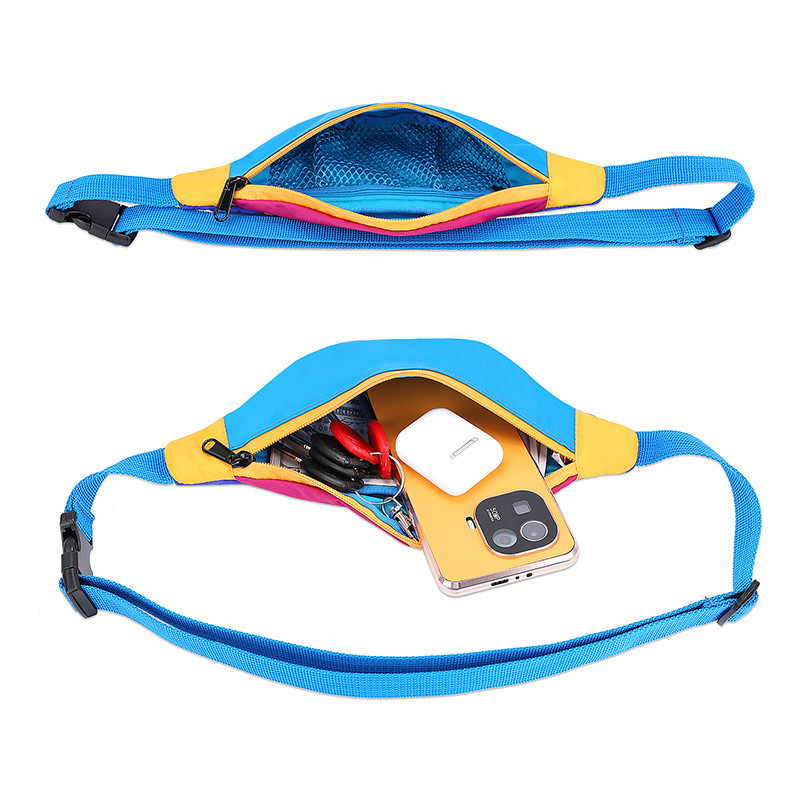 Riem Sling Waist Bag Vrouwen Nylon Fanny Pack 420D 11X2.3X4.3 inch