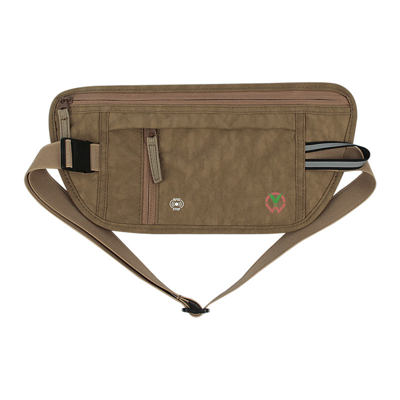 Gebruiksmiddelen Kleine hardlooptas Custom Waist Bag Bodypack Sports Slim Body 29X14CM