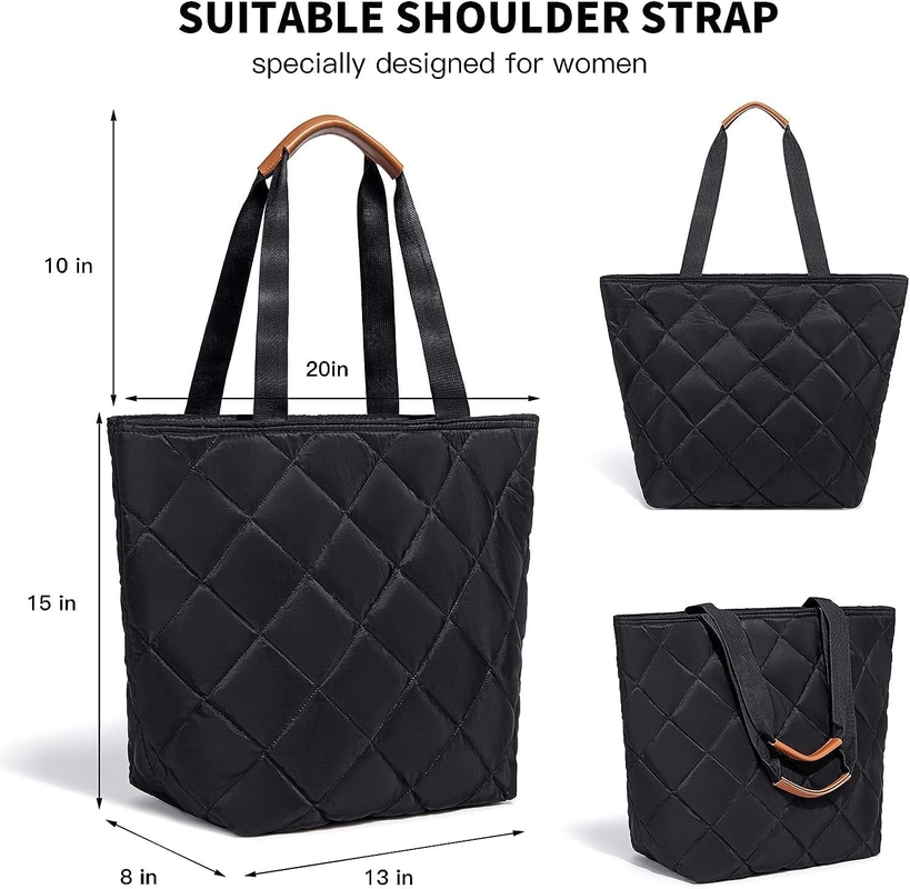 Transport Grote geïsoleerde herbruikbare kruidenierswaren Tote Picnic Custom Travel Cooler Bag Voor koud of warm eten