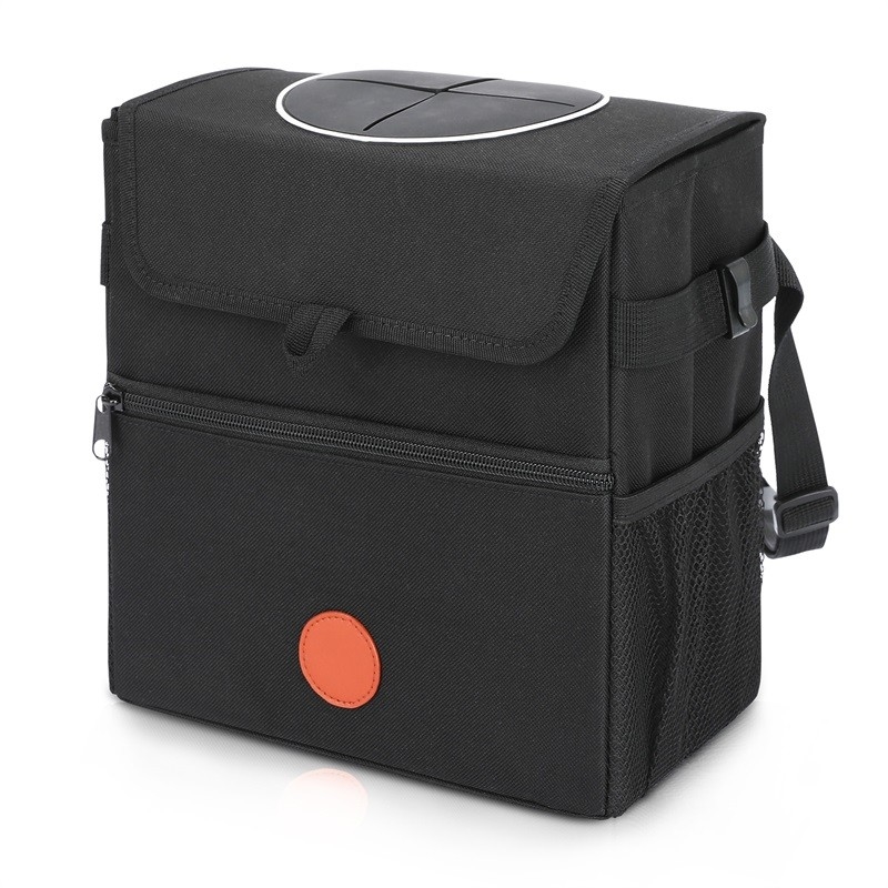 Auto hangende opslagzak organisator lekbestendig interieur auto vuilniszak vuilnis 9.5x5.5 