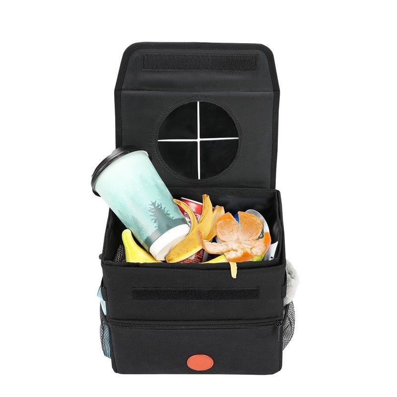 Auto hangende opslagzak organisator lekbestendig interieur auto vuilniszak vuilnis 9.5x5.5 