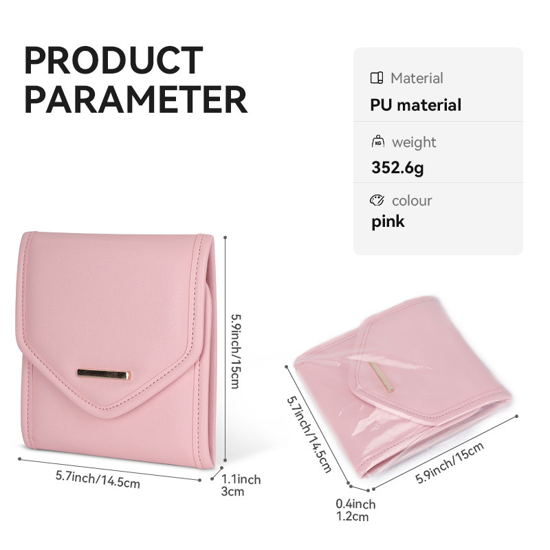 Opvouwbare sieraden bewaringszak Case Mini Travel Organizer Juwelen rollen zak 14,5x3x15cm
