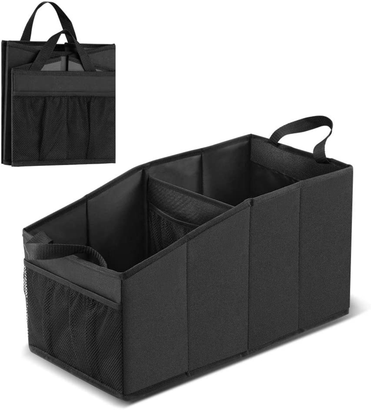 Grote winkelwagen organisator tassen kruidenierswaren opvouwbare voorste achterste stoel Truck 19X10X10